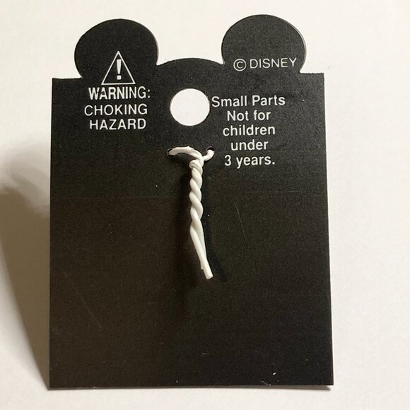 Vintage Disney Minnie Mouse Ring Size 7 8 Pink Bow Signed Adjustable Enamel - Picture 11 of 12